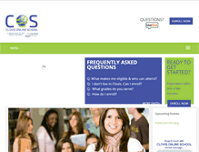 Tablet Screenshot of onlineschool.cusd.com