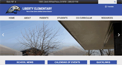 Desktop Screenshot of liberty.cusd.com