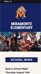 Mobile Screenshot of miramonte.cusd.com
