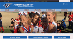 Desktop Screenshot of jefferson.cusd.com