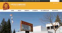 Desktop Screenshot of lincoln.cusd.com